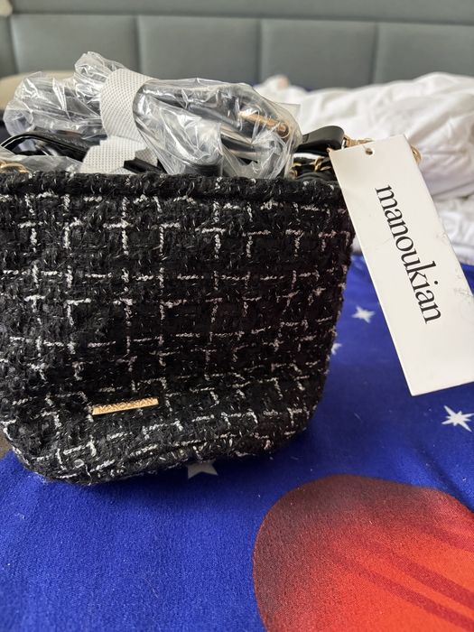 Geanta tweed tio sac noua