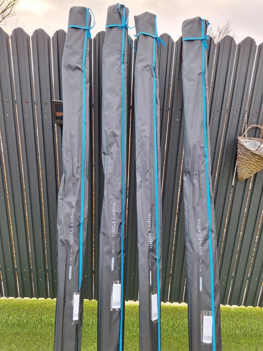 Set 4 lansete SuperPoint ULTRA Robinhan 3.9m , 4.5 lbs 2 segmente