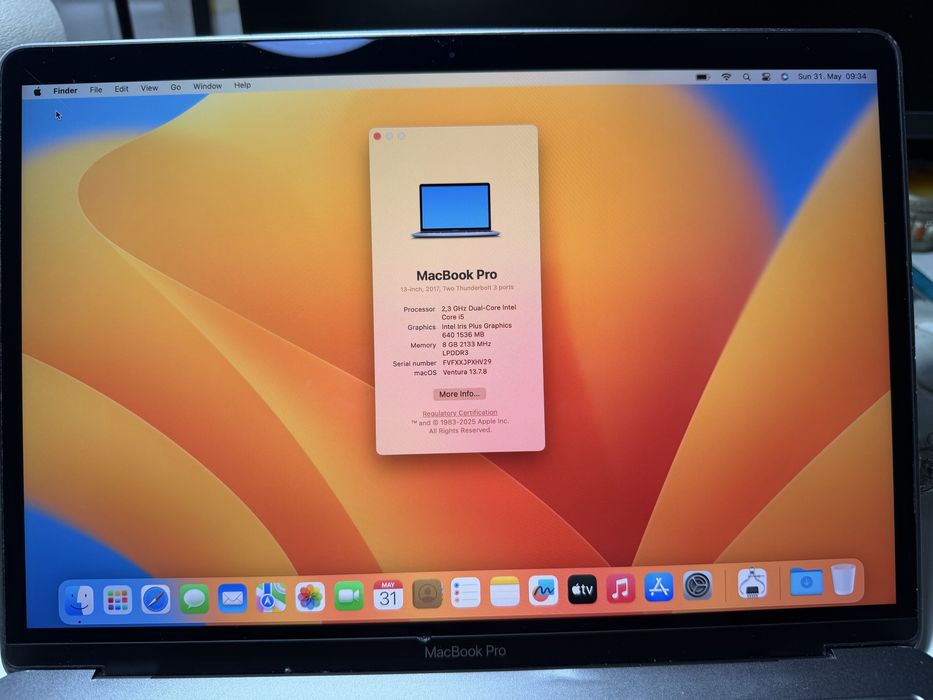 MacBook Pro A1708 2017