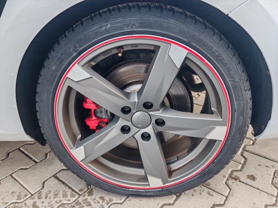 Jante 5x112 18" VW Seat Skoda Audi anvelope iarna 225 40 18 Goodyear