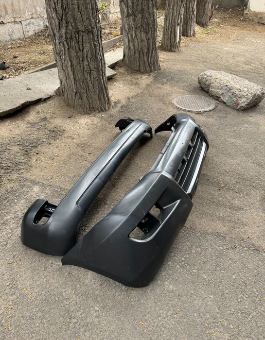 Тойота ленд крузер прадо 120 бампер губа фары сполер gx 470 lexus