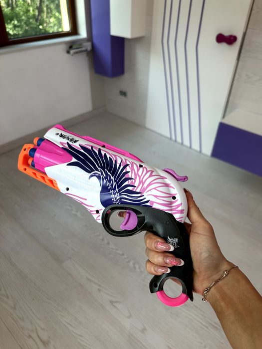 Комплект Nerf Rebelle Пистолет, Лък, арбалет, защитни очила + стрели снаряд