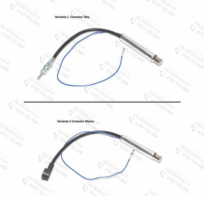Amplificator semnal radio FM/AM conector TATA sau MAMA