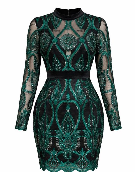 Rochie verde smarald