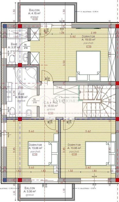 Duplex 4 camere/120 mp utili/ 180 mp curte/ Florești/Comision 0%