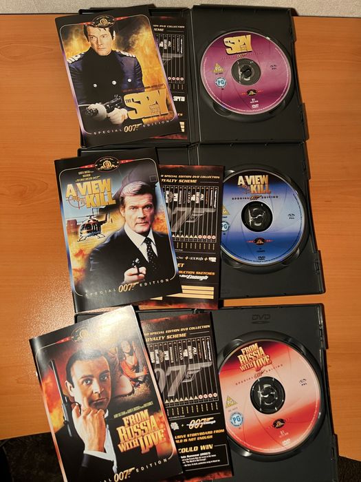 James Bond 007 DVD колелция