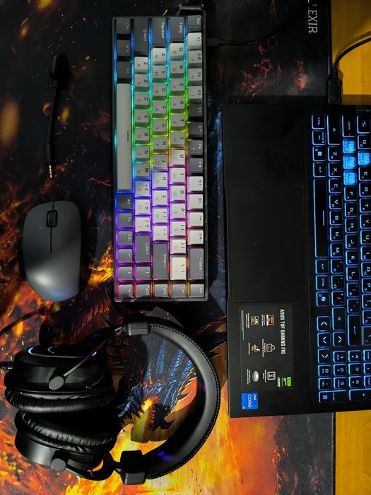 Очень мощный ноултбук Asus taf gameng f16