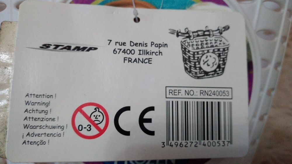 Coș NOU#ELSA,,pt bicicletă copii,25 lei