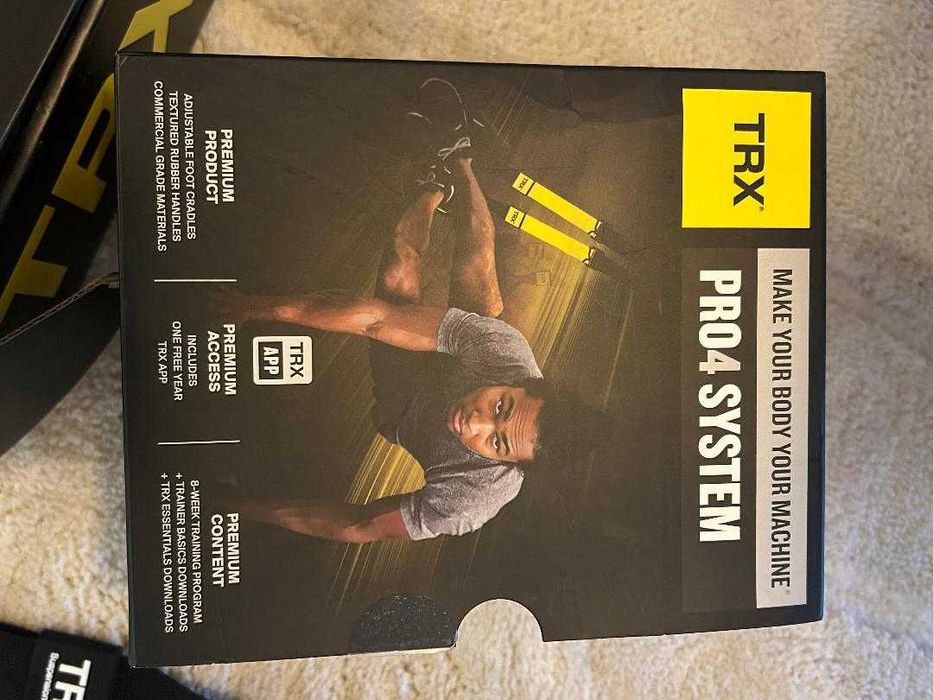 Corzi antrenament in suspensie TRX Club Pro4 system