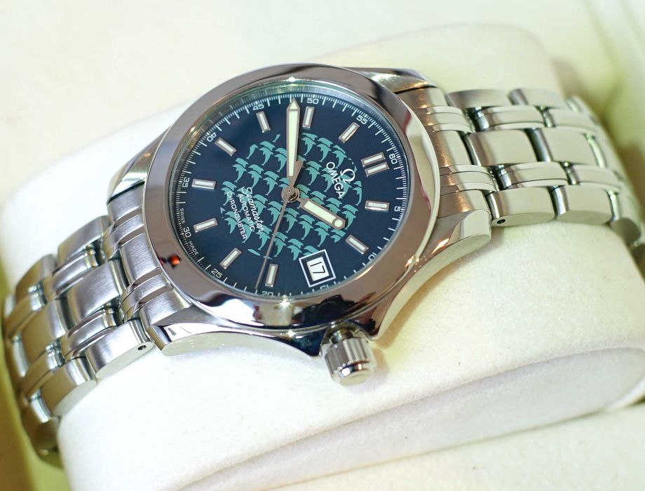 Omega Seamaster 120m Jacques Mayol Limited Edit ceas Automatic barbati