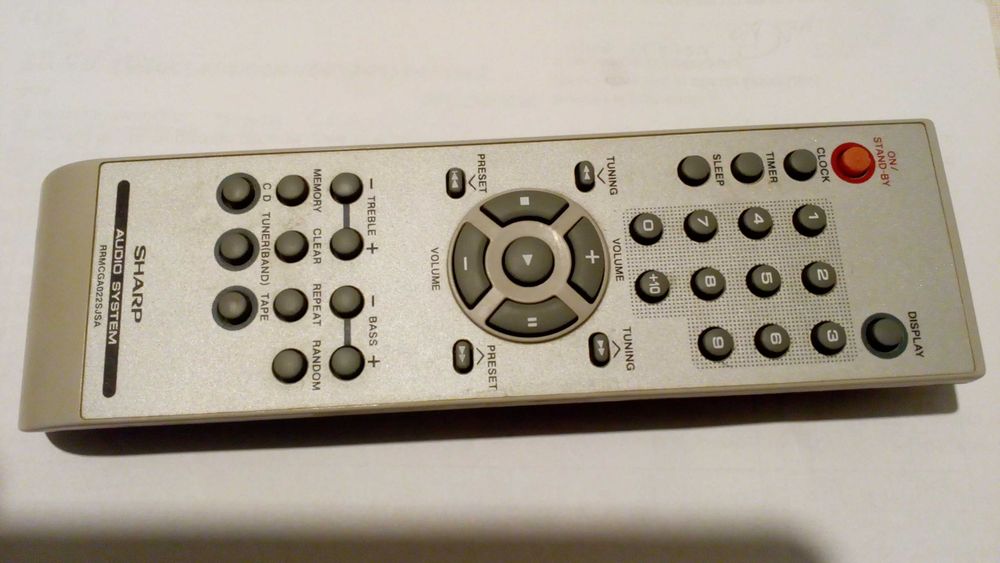 combină muzicală Sharp