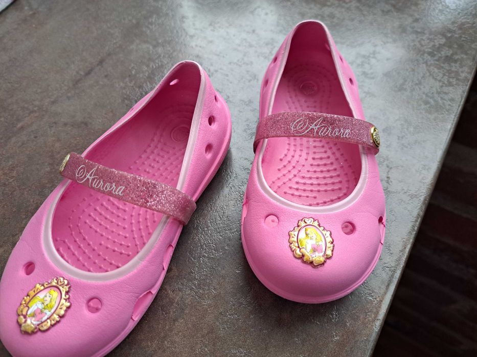 детски сандали,,летни обувки,гумени балерини,Crocs,за момиче,23