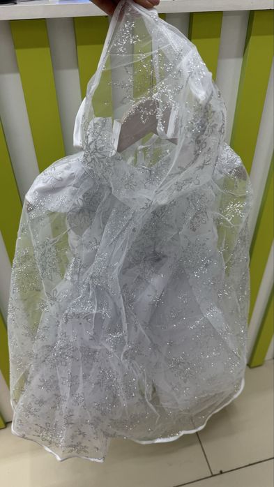 Платье Снежинки новогоднее платье