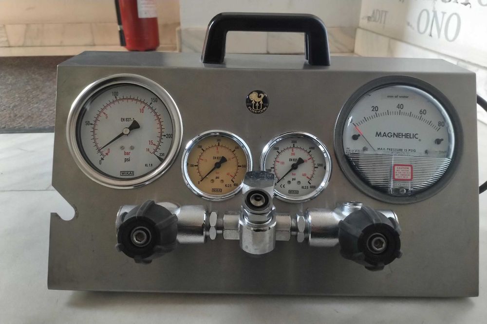 Banc probe/teste/reglari profesionale detentoare scufundari