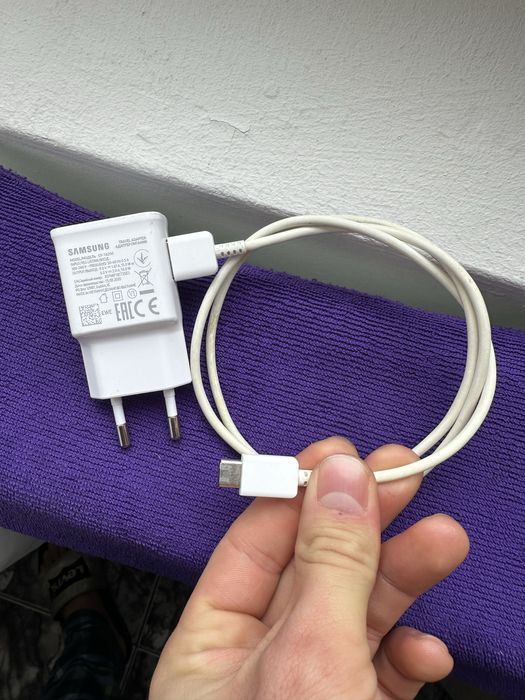 OFERTĂ încarcator+cablu original SAMSUNG vietnam, mufă tip usb C, nou