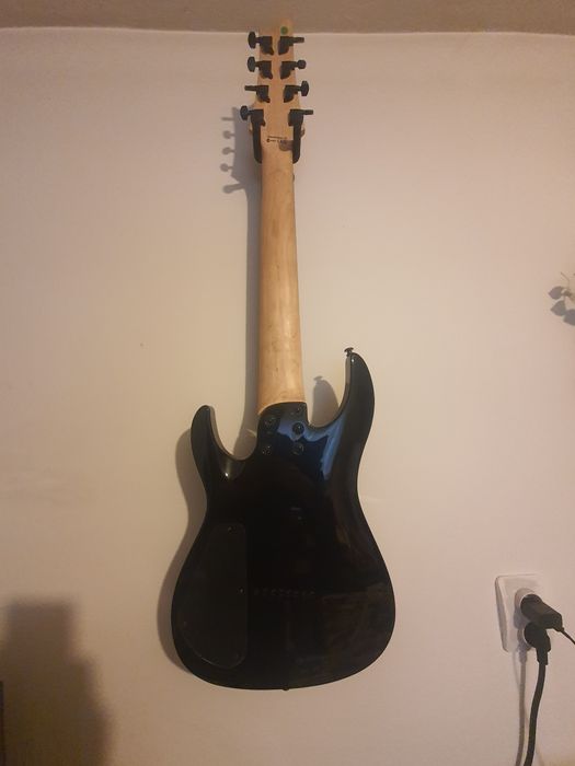 Harley Benton r458-bk chitara electrica 8 corzi