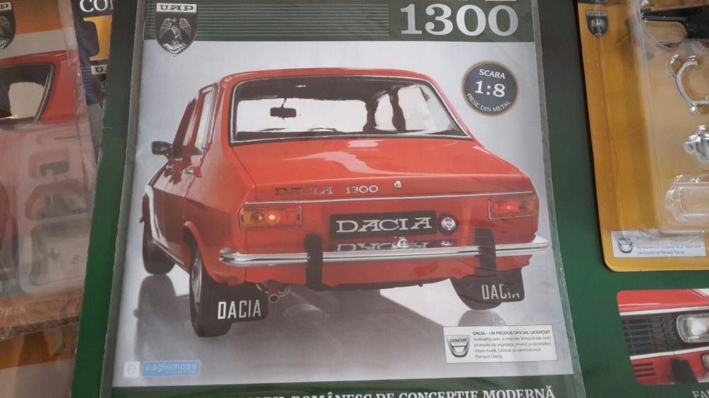 Dacia 1300 Macheta Scara 1 : 8 , Nr. 1 ~140 la zi
