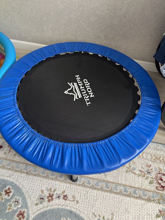 Батут синий в хор состоянии