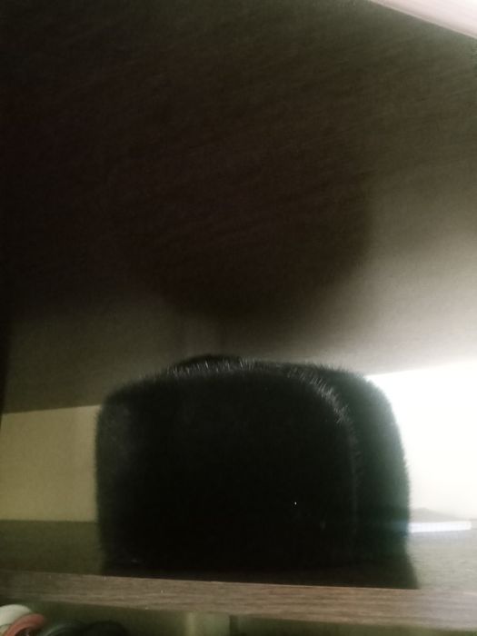 Норковая шапка новая