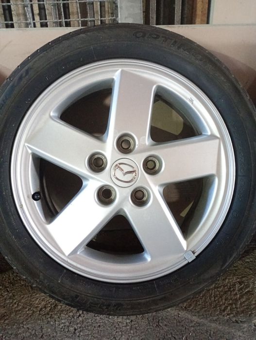 MAZDA оригинални джанти  гуми 195/50/16 6 J ET50 5×114,3 цо 66