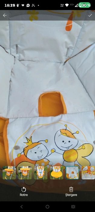 Scaun Copii masa Bertoni reglabil