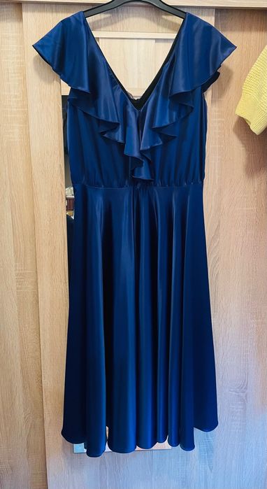 Rochie Nissa albastră, mărimea 38