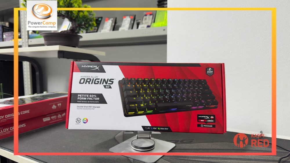 Клавиатура проводная HyperX Alloy Origins 60 (Red Switch)