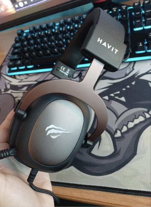 Игровые наушники Havit Gamenote h2002d черный