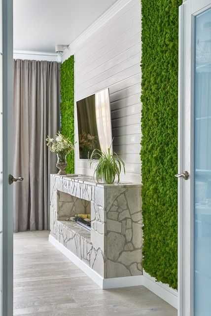 Пана от скандинавски мъх | декорации и картини от мъх | подаръци