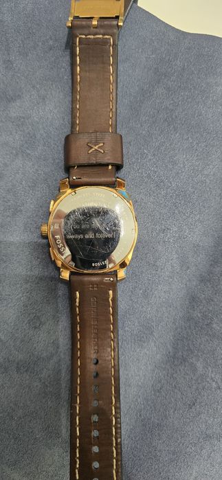 Ceas Fossil Machine FS5073 Original + Toc din piele naturala