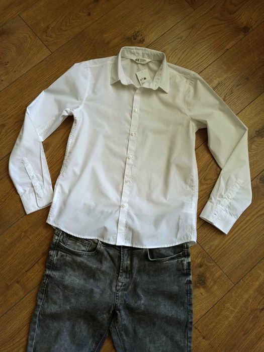 H&M Нова риза с дълъг ръкав за момче