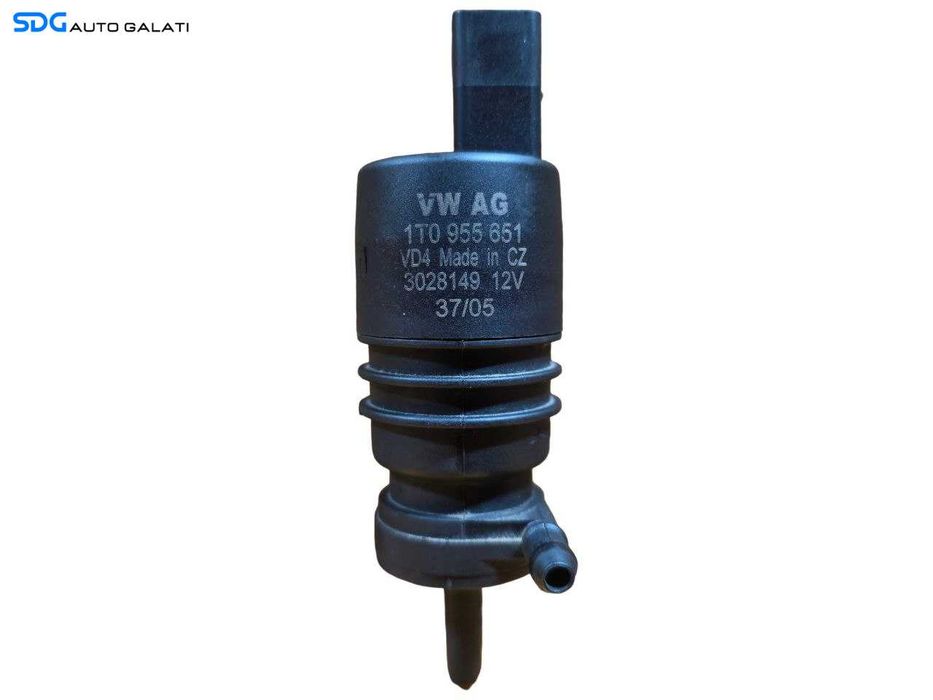 Pompa Motoras Vas Rezervor Lichid Stropgel Parbriz Volkswagen Passat B5 B5.5 1997 - 2005 Cod 1T0955651 [N4875]