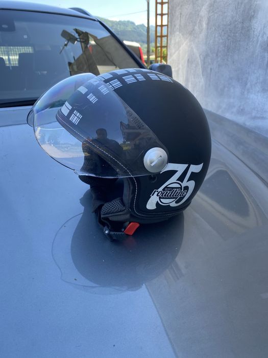 Casca moto roadline 75 model moon