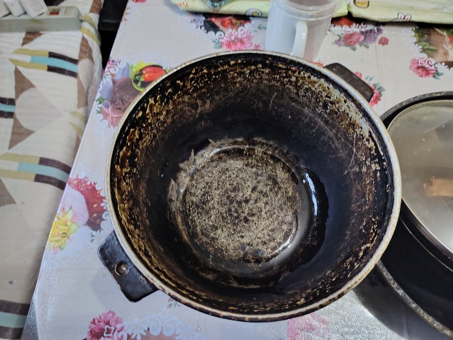 Сковородки и казан