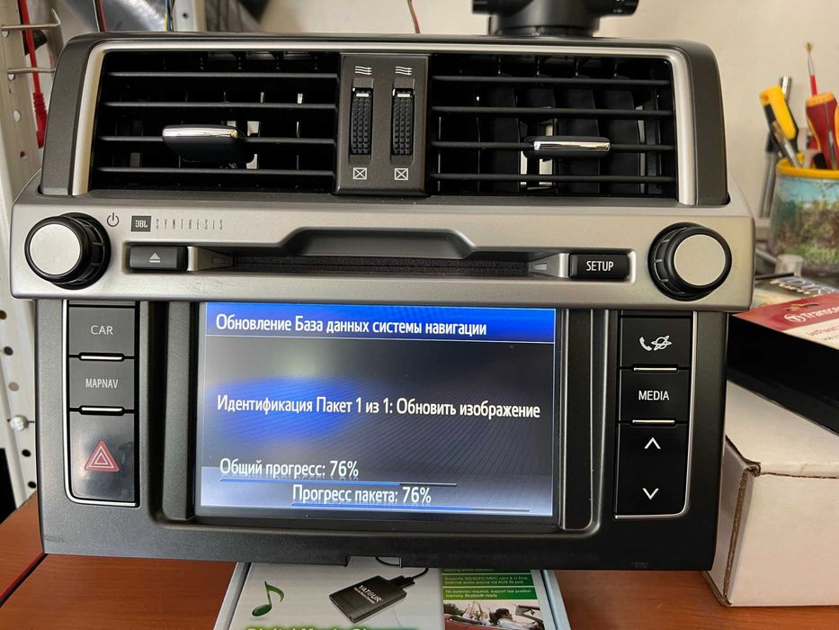 Карта навигации Toyota