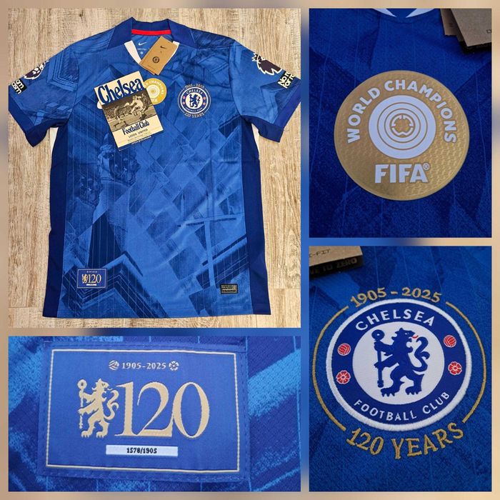 Юбилейна тениска ЧЕЛСИ 120 ГОДИНИ