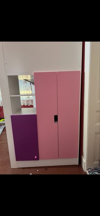 2 Seturi pat supraetajate Ikea cu birouri
