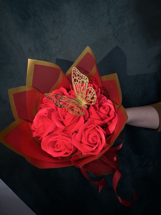 Buchete din trandafiri de sapun