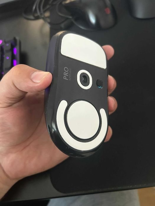 Mouse Gaming:  Logitech Pro X Superlight Wireless, Negru