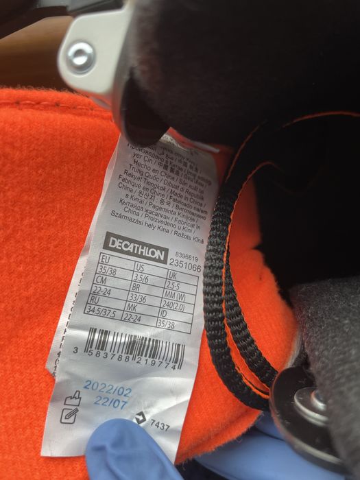 Role Oxelo reglabile 35–38 + set protecții