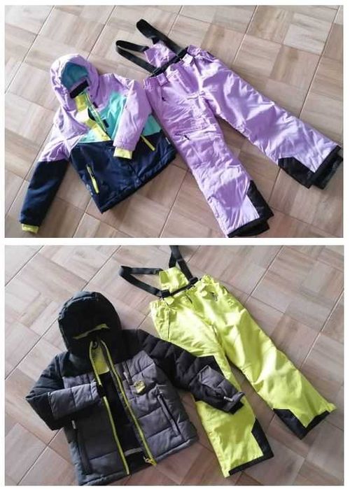 Geaca și pantaloni schi, fâș - North Ville - mărime 134/140