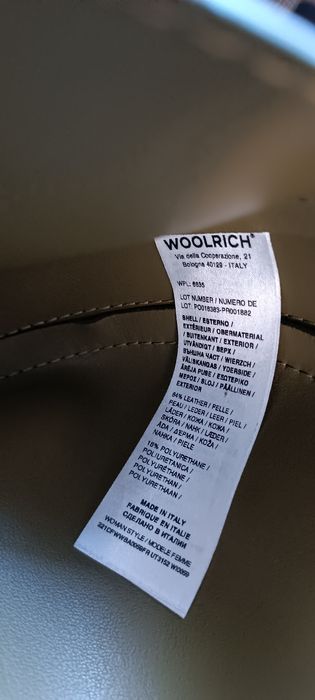 Чанта естествена кожa Woolrich