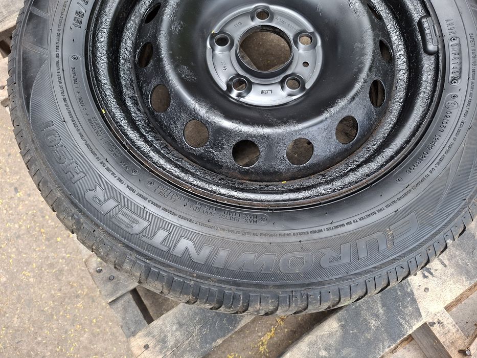 1бр. Резервна 15" 5Х114.3мм Киа, Хюндай/ 5x114.3mm Джанта с гума