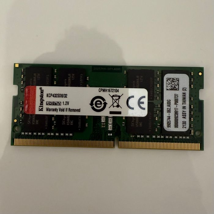 Vand Memorie Kingston KCP432SD8/32, 1x32GB, DDR4, 3200MHz, CL22, 1.2v