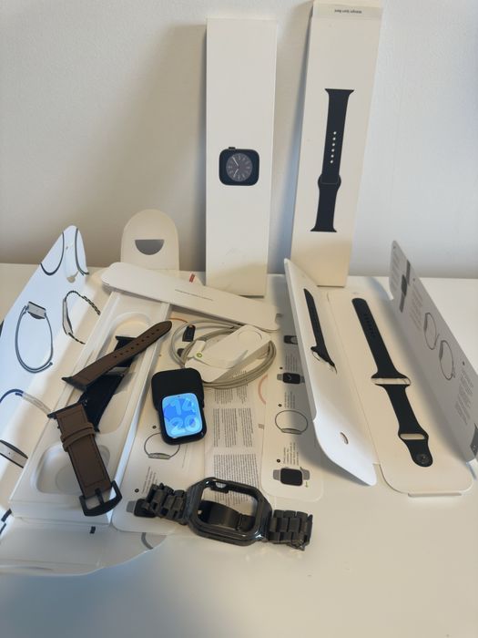 Apple Watch Series 8 45mm Extra Full Box Accesorii