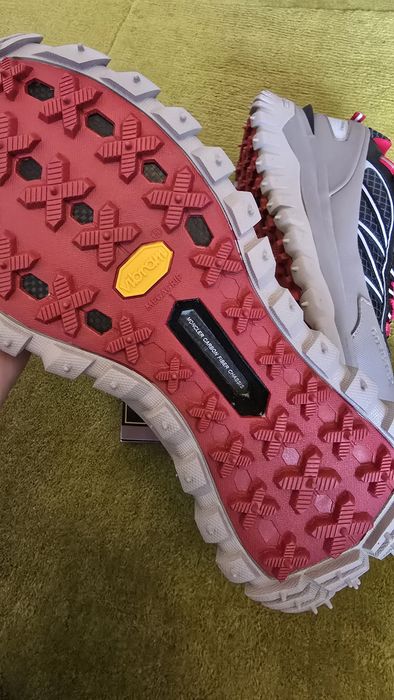 Adidasi Moncler trailgrip gtx 43 gri/rosu/negru