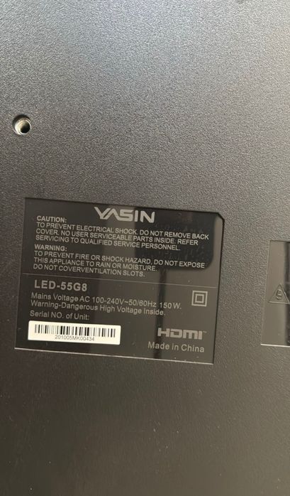 Телевизор на запчасти