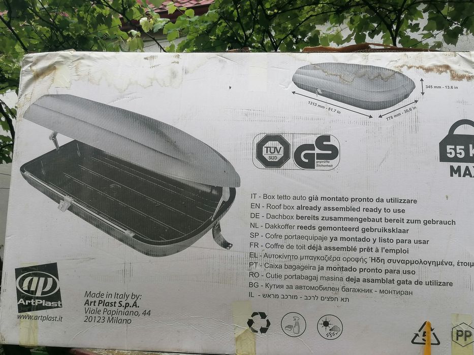 Portbagaj plafon. Nu a fost folosit niciodata