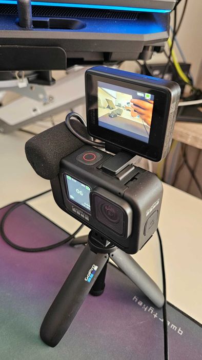 GoPro Media Mod Carcasa Multimedia pentru HERO9 10 11 12 13 Black