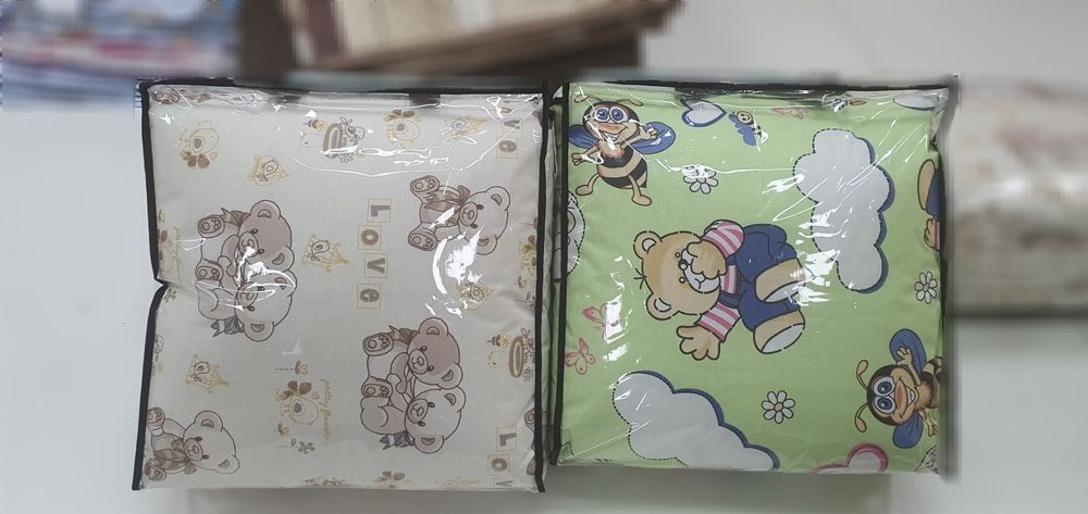 Спален комплект\спално бельо за кошара 100%памук